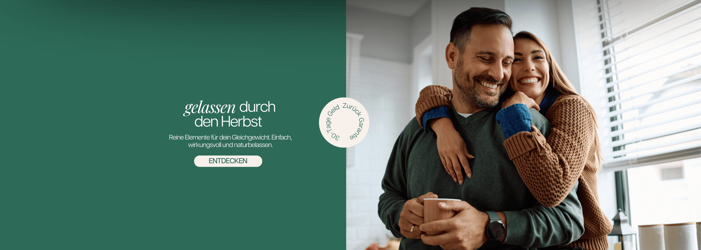 Elementaal gelassen durch den Herbst