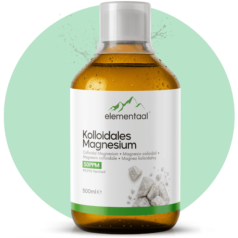 Elementaal® Kolloidales Magnesium | 50PPM inkl. Messbecher